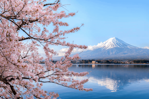 Mount Fuji in Japan