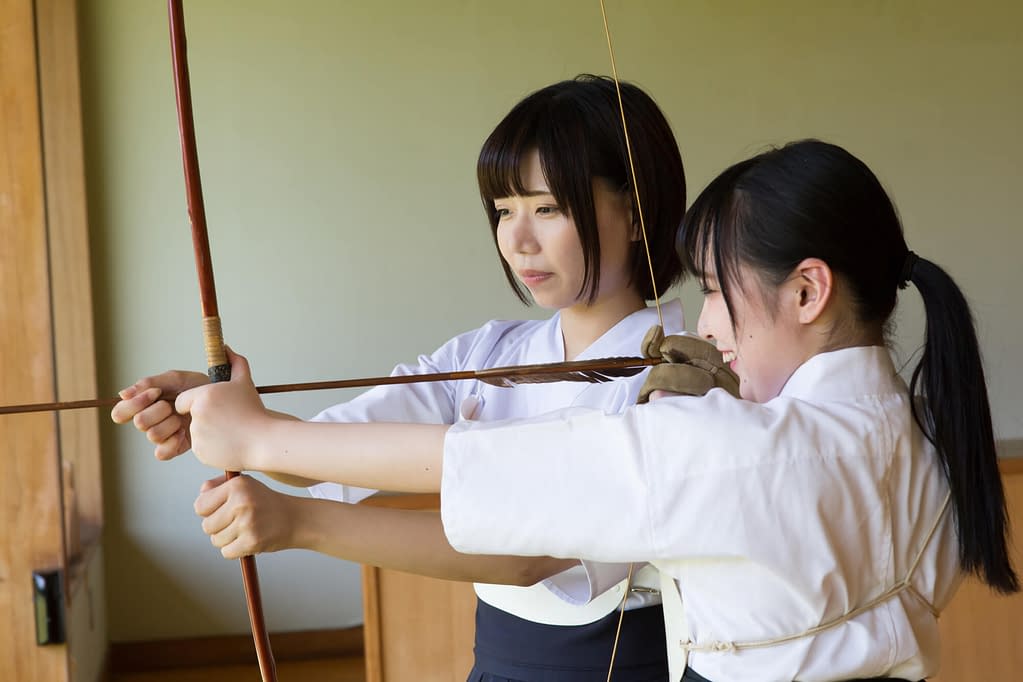 kyudo practice