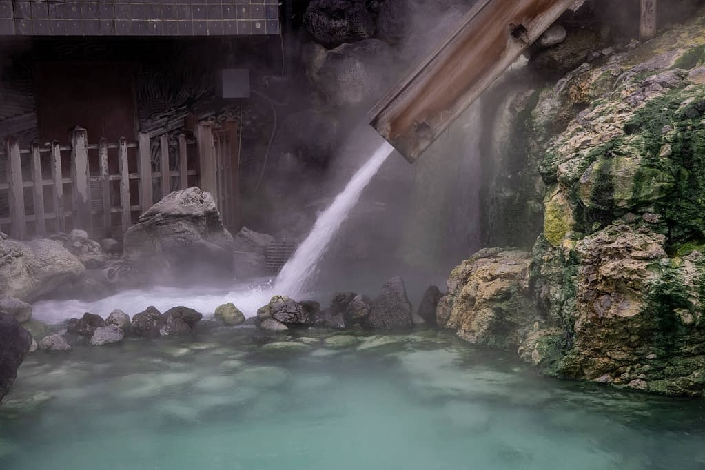 japanese hot spring