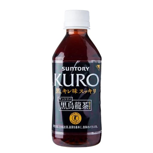Bottle of Kuro Oolong Tea