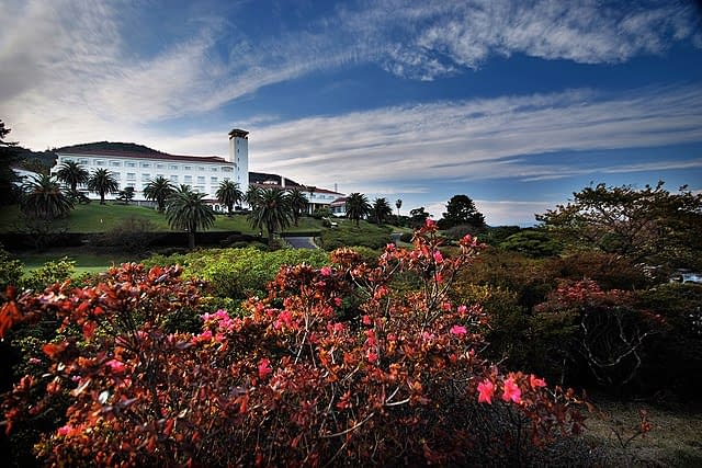The hotel at Kawana golf course